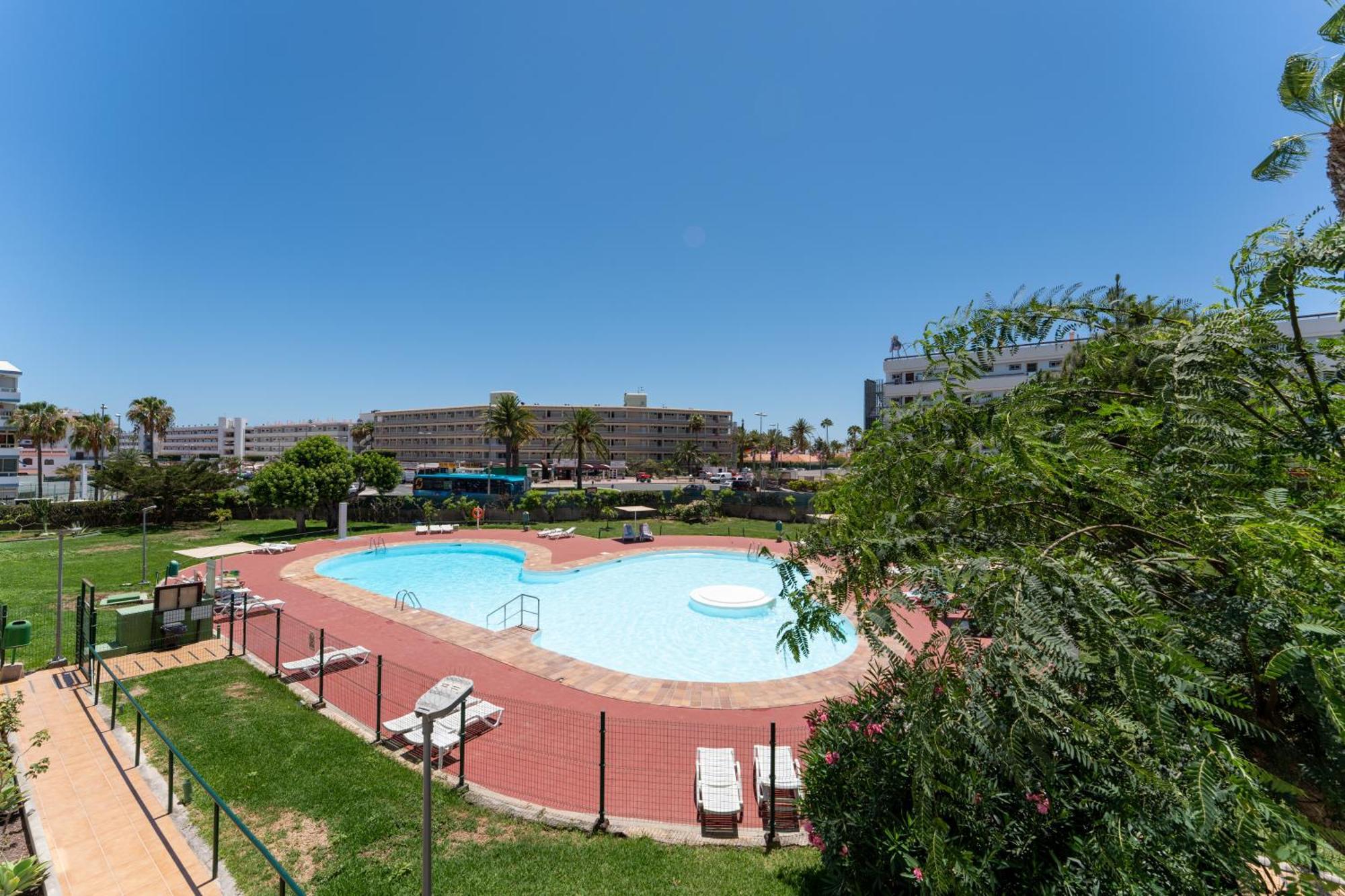Garden View Apartment Iguazu 3 Near Yumbo Playa del Ingles  Bagian luar foto