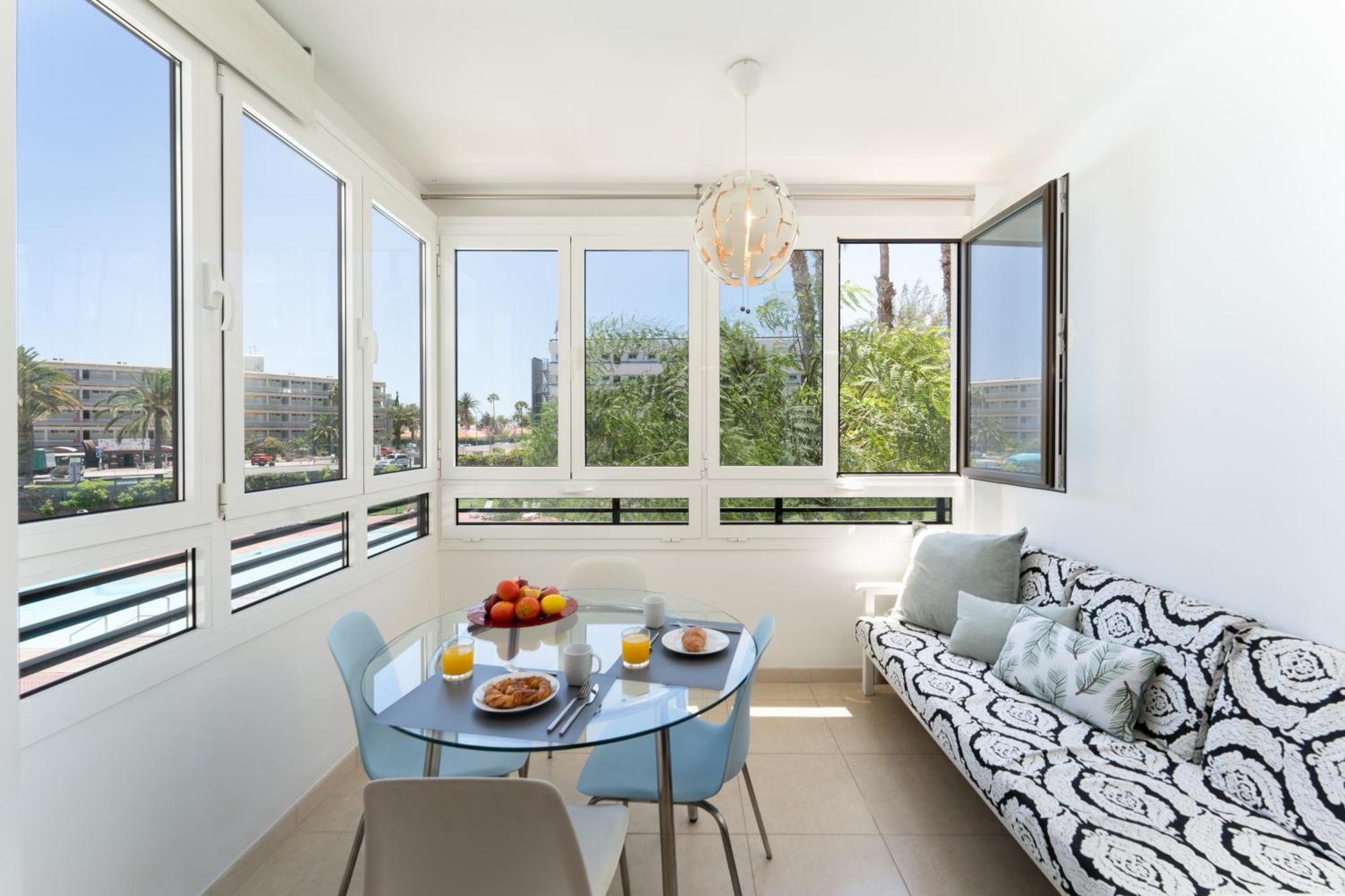 Garden View Apartment Iguazu 3 Near Yumbo Playa del Ingles  Bagian luar foto